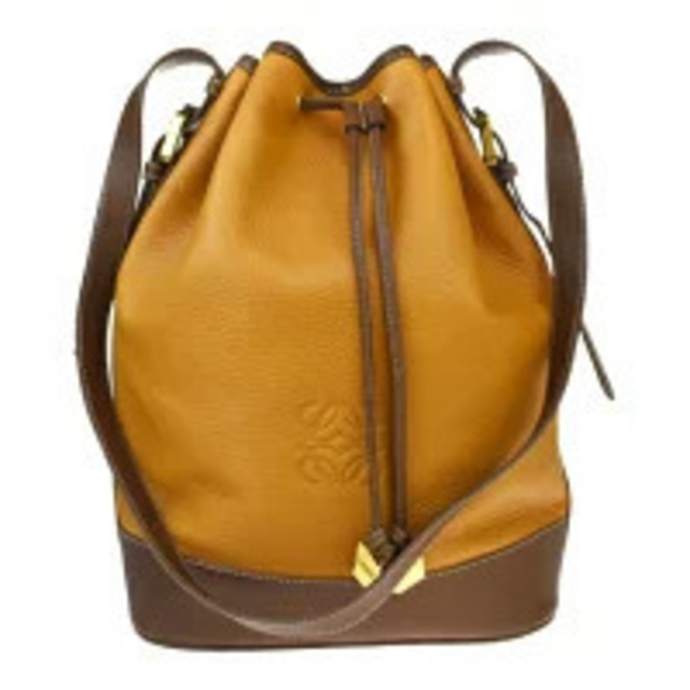 Loewe Shoulder Bag Camel Brown Full Leather